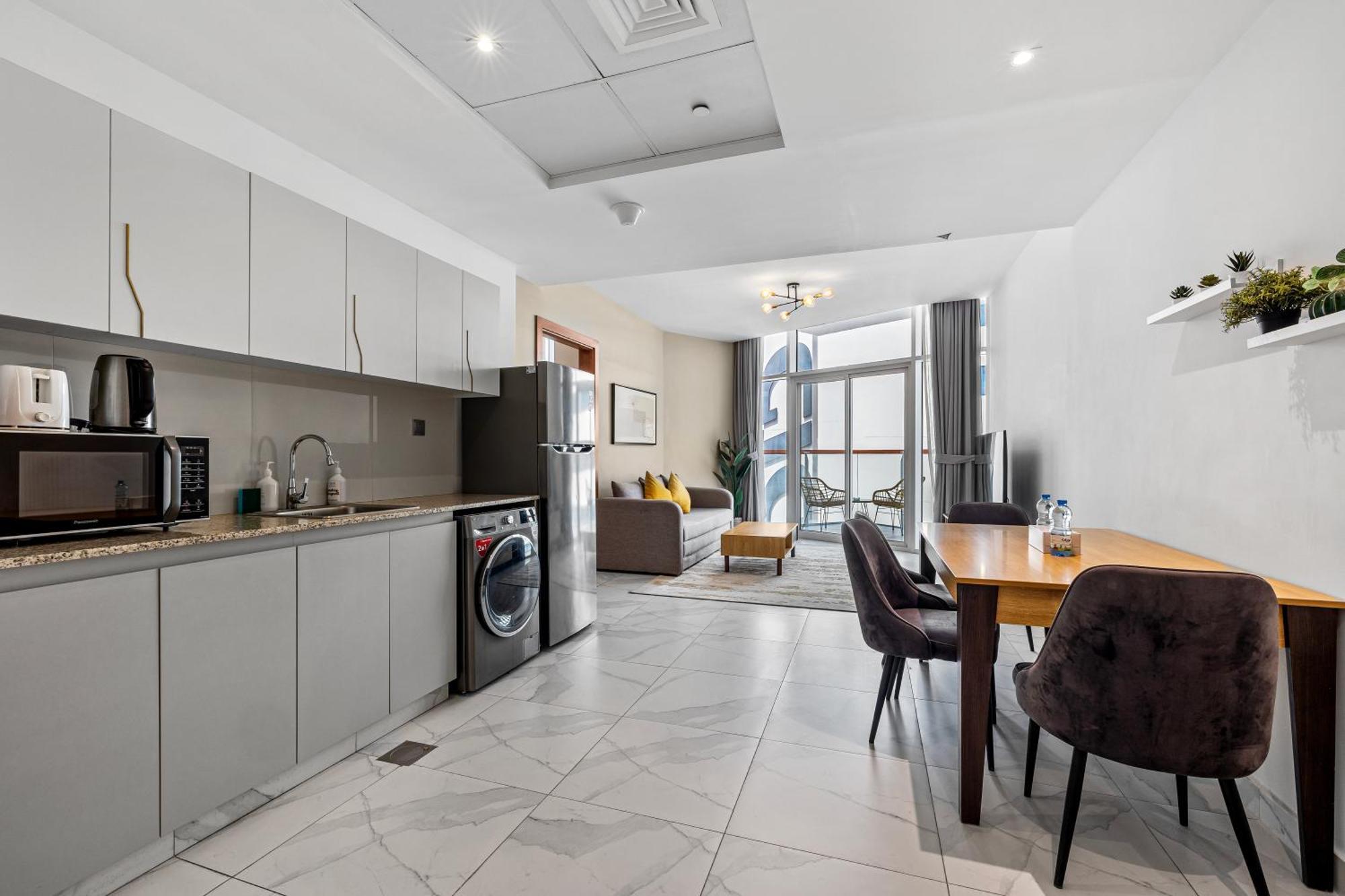 Unlock Waters Edge Apartman Dubaj Kültér fotó